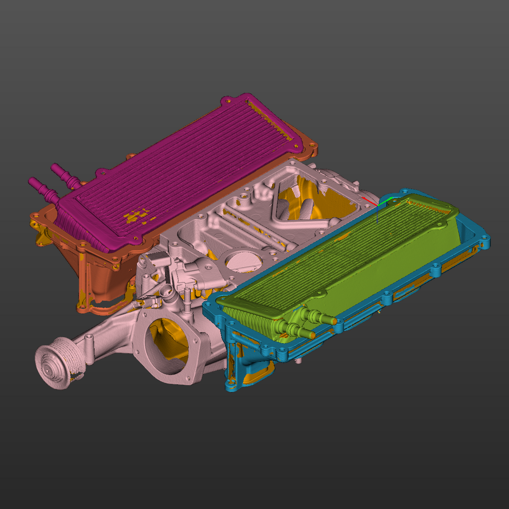 Range Rover Sport 5.0L Supercharger Intake Manifold 3D Scan STL