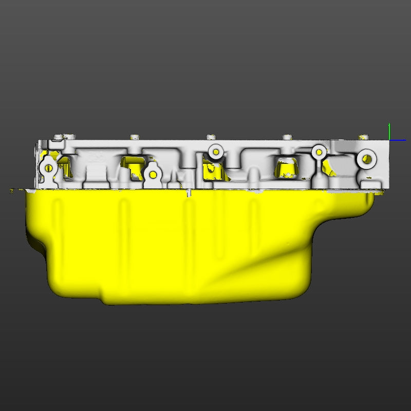 Honda K-series oil pan (K20,K24 Non-balance shafts) 3D Scan STL