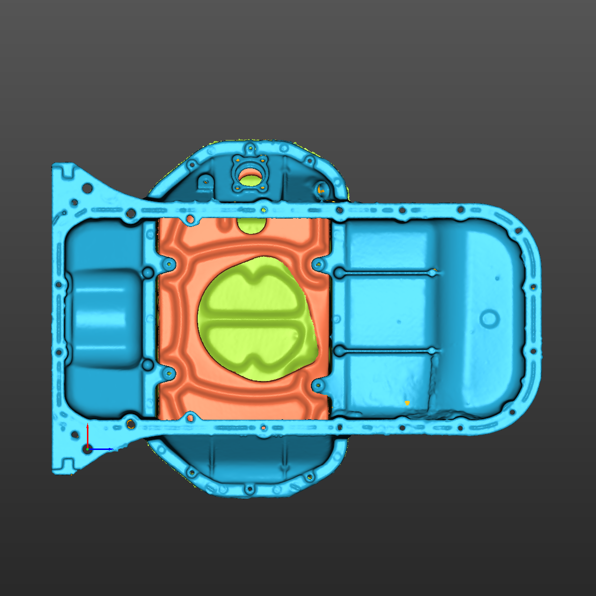 Lexus SC400 (1UZ-FE) Rear Sump Oil Pan 3D Scan STL