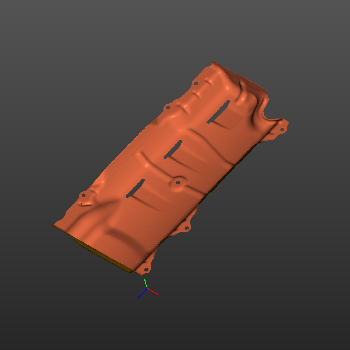 Toyota Tundra, Sequoia, Lexus LX570 (3UR-FE 5.7L) Oil Pan 3D Scan STL