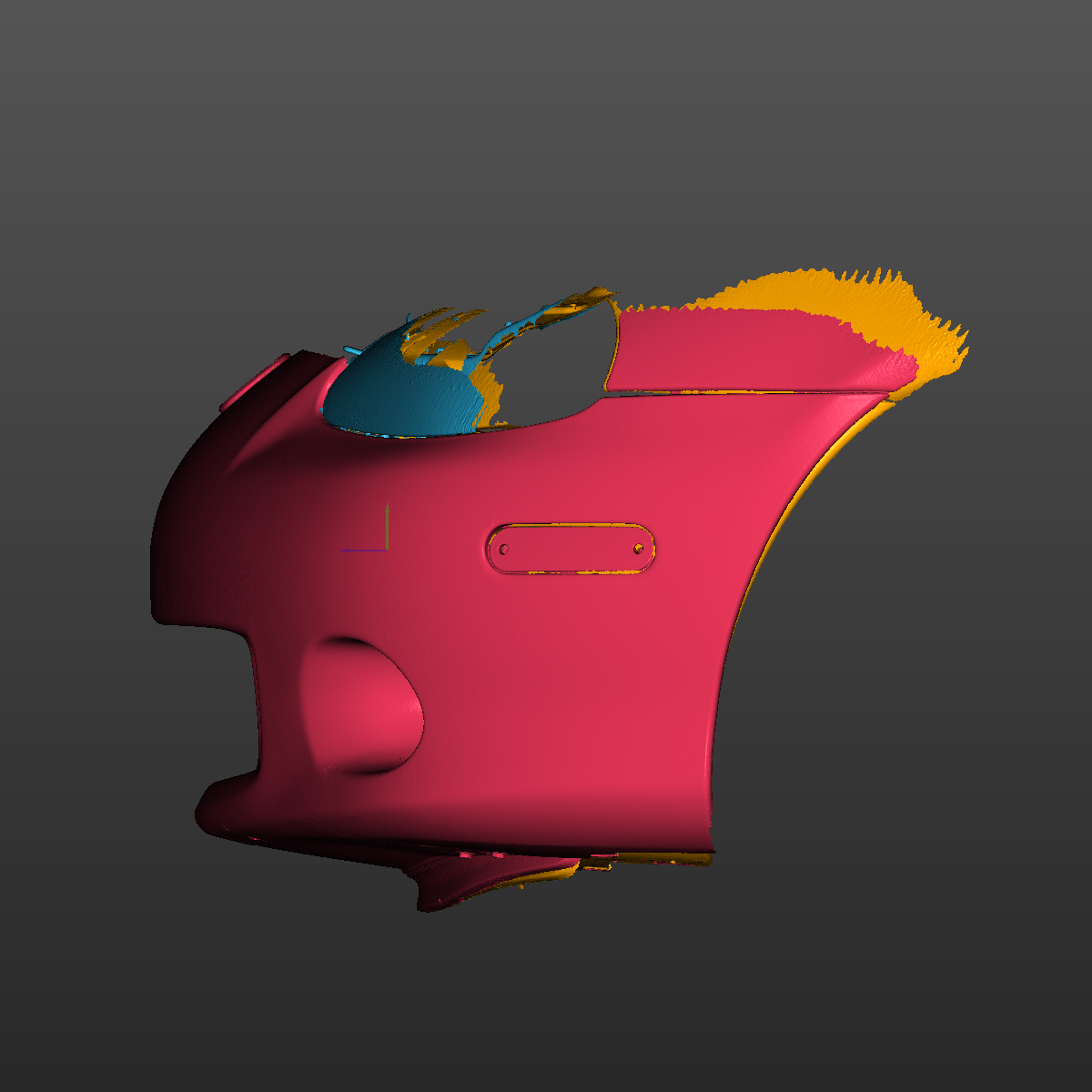 Mazda MX-5 Miata NB Front Bumper Assembly 3D Scan STL