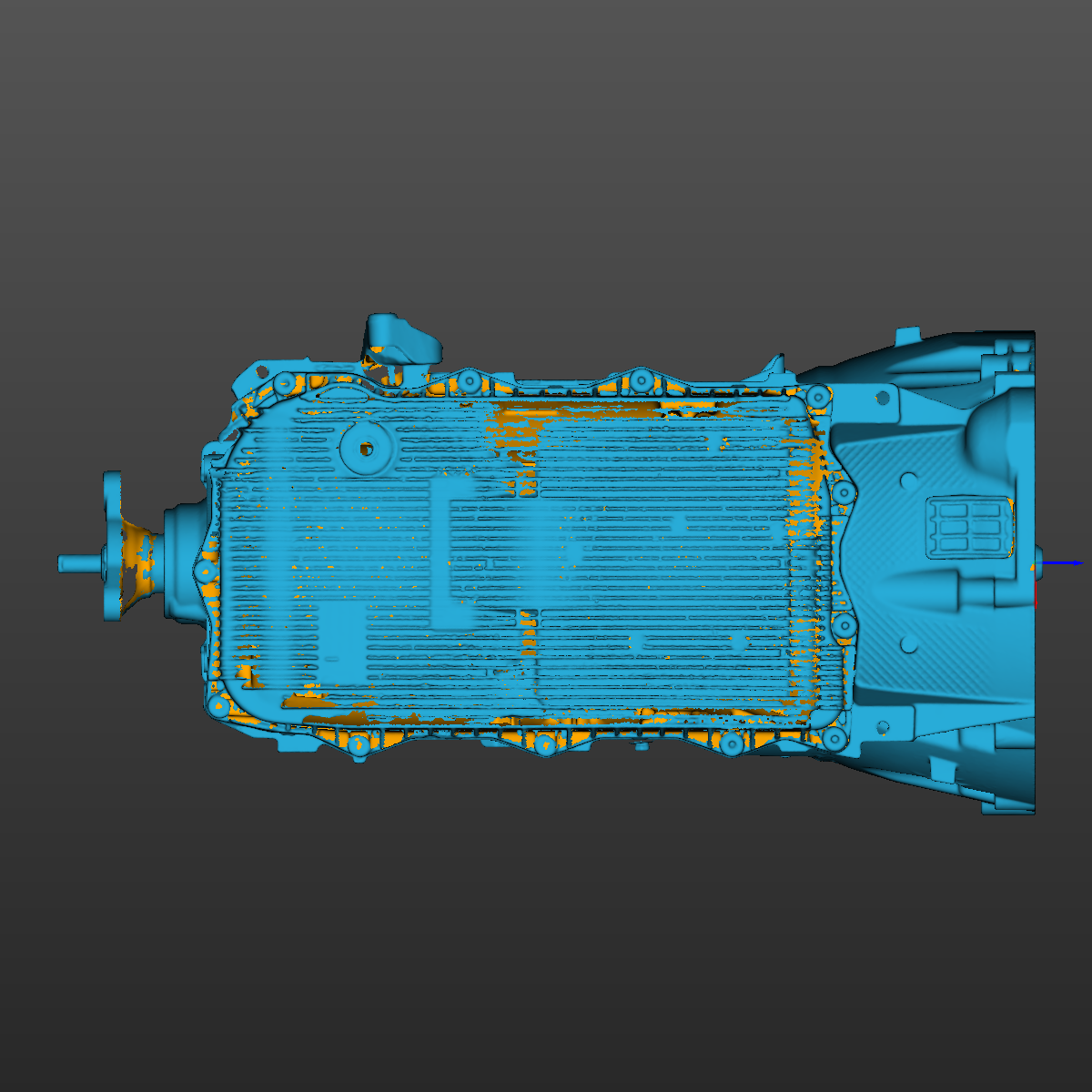 BMW G30 540i ZF 8HP50 Automatic Transmission 3D Scan STL