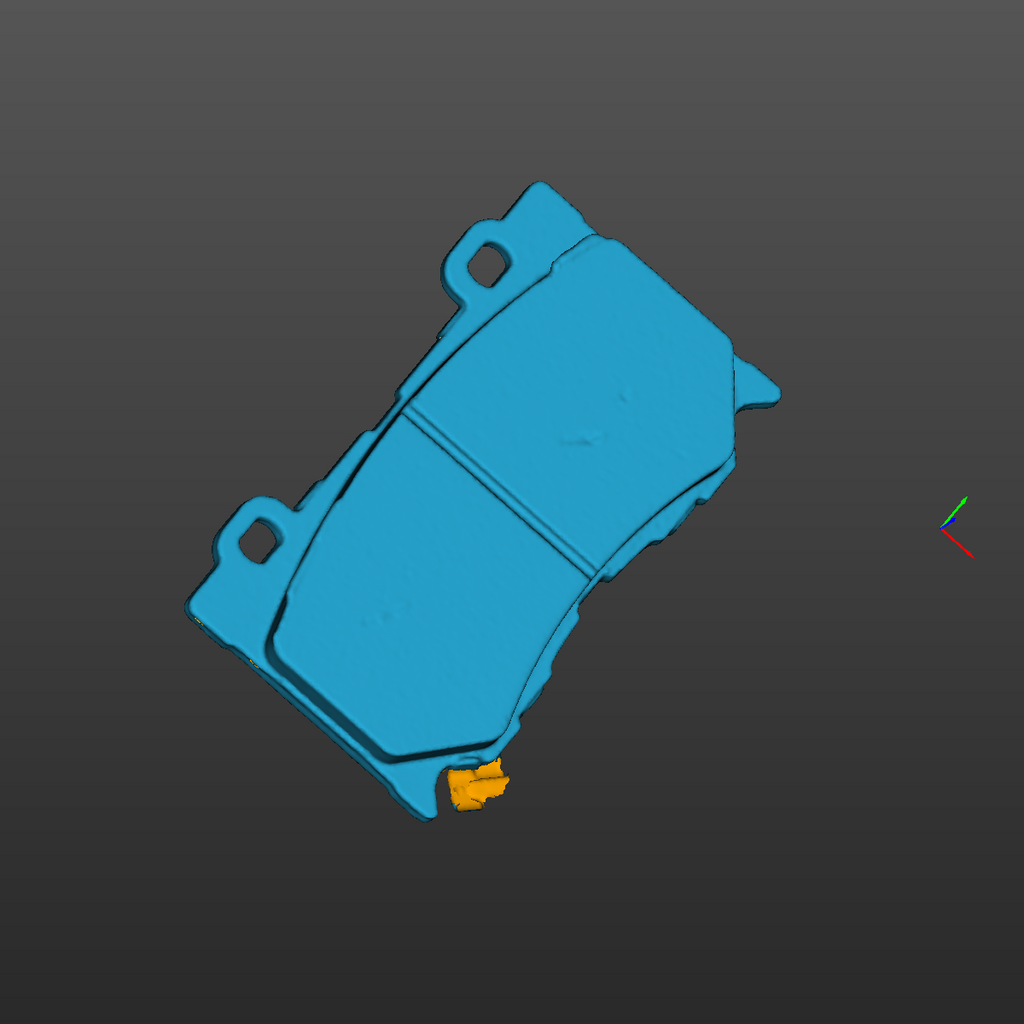 Nissan 370z Front LH Brake Caliper 3D Scan STL