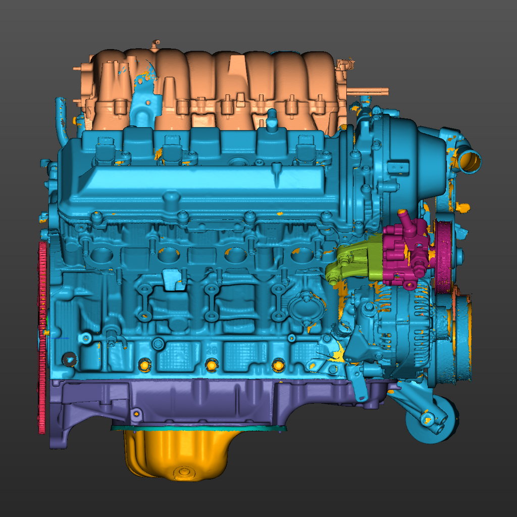 Lexus LS430 3UZ-FE VV-TI Engine 3D Scan STL