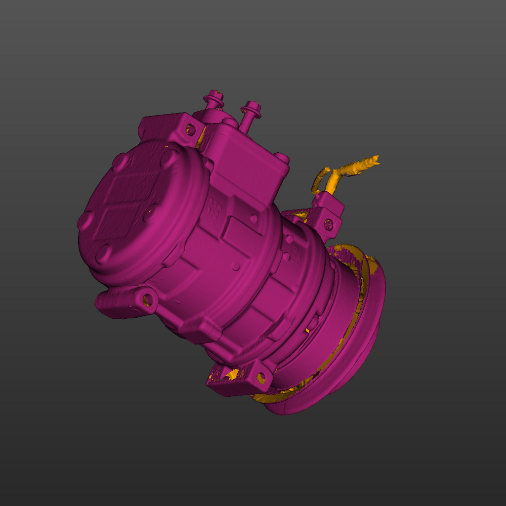 BMW E30 M42 powertrain assembly 3D Scan STL
