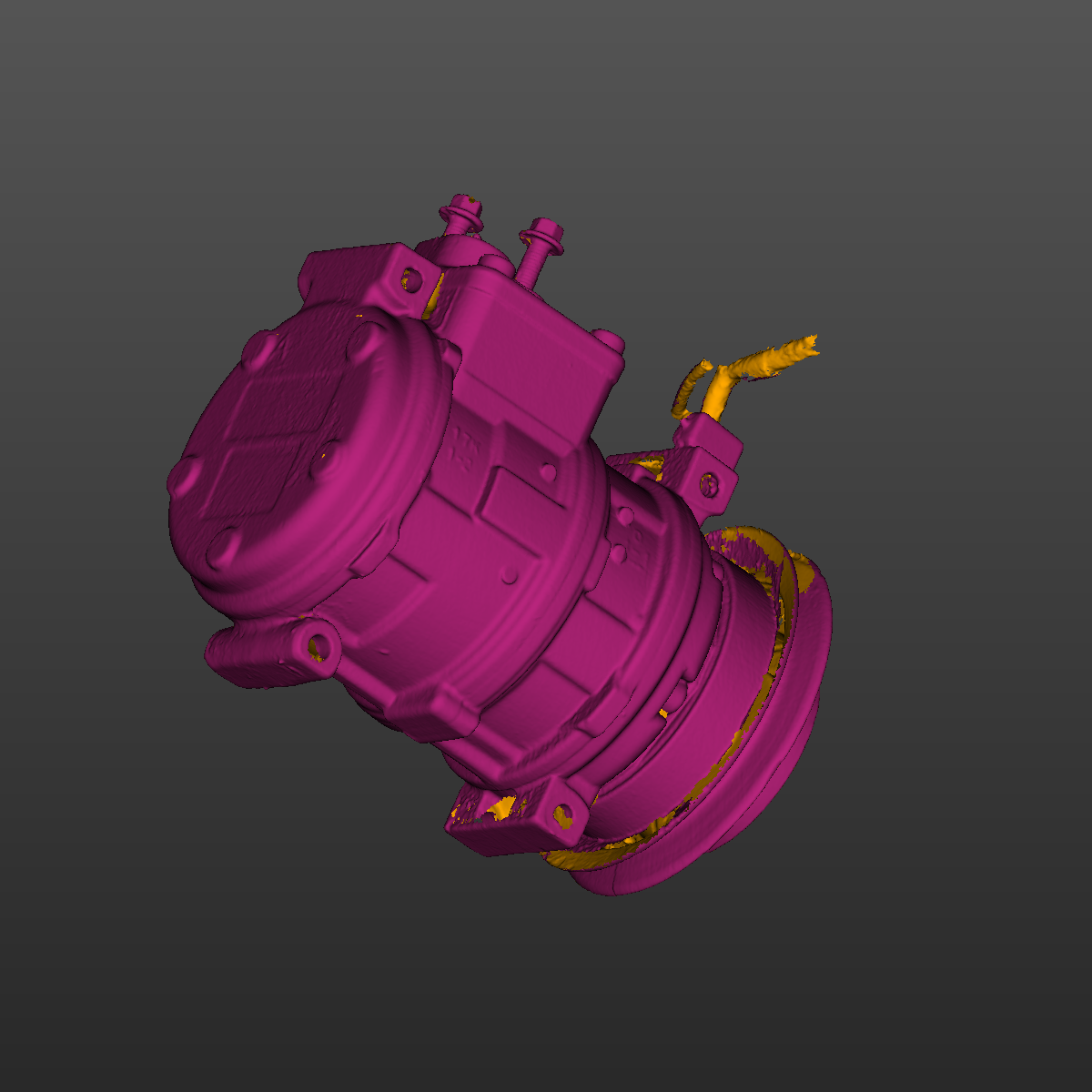 BMW E30 M42 powertrain assembly 3D Scan STL