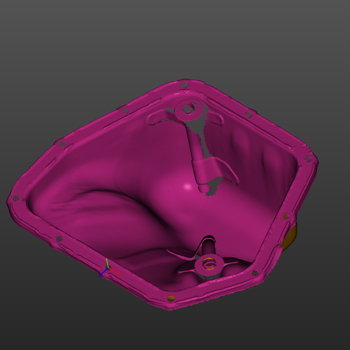 Subaru Forester(FB25) Oil Pan 3D Scan STL
