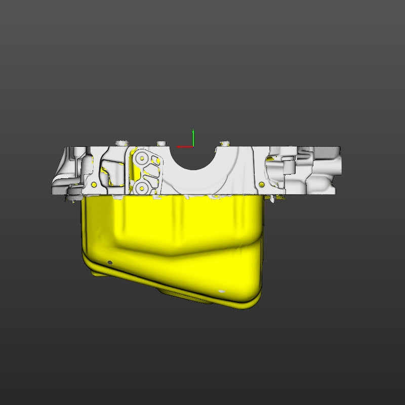 Honda K-series oil pan (K20,K24 Non-balance shafts) 3D Scan STL