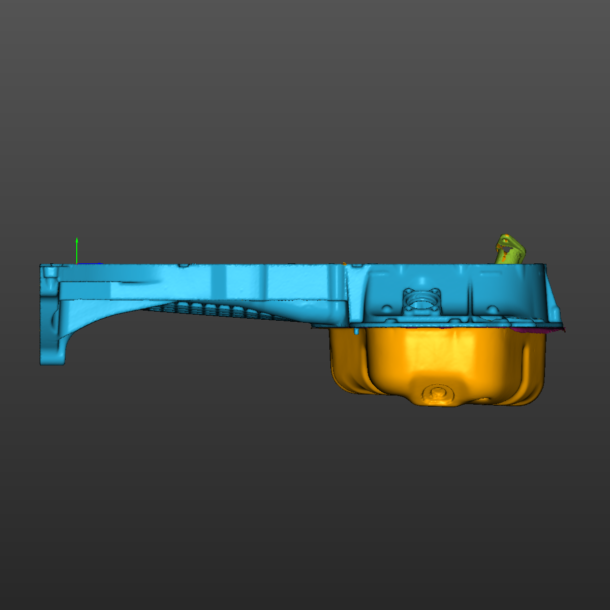 Lexus LS400 (1UZ-FE) Front Sump Oil Pan 3D Scan STL