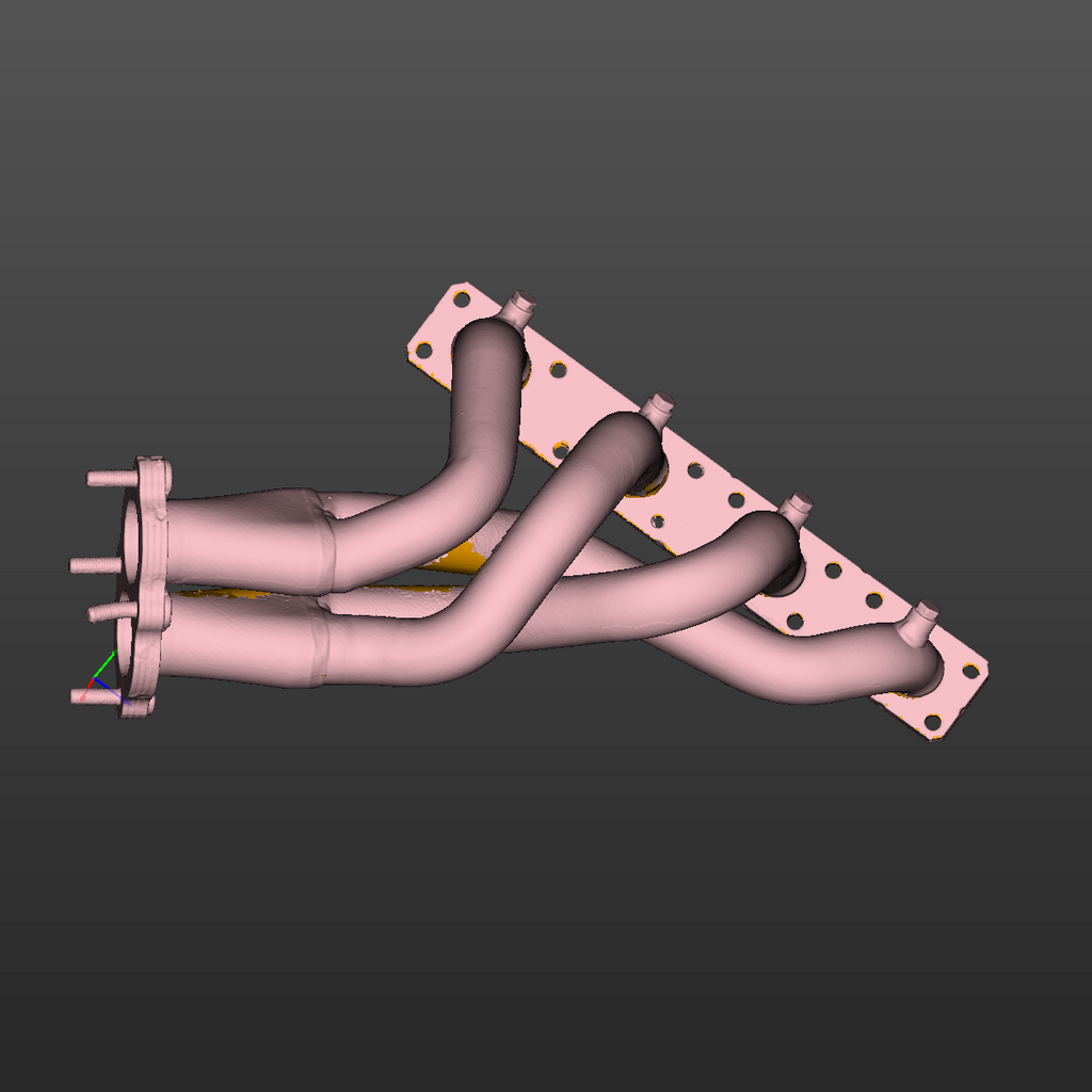 BMW E30 M42 powertrain assembly 3D Scan STL