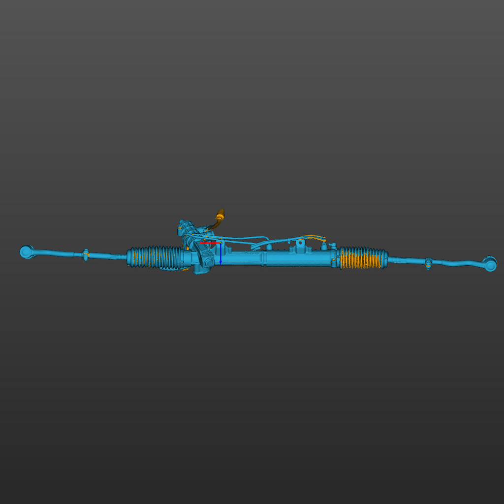 BMW e30 Steering Rack 3D Scan STL