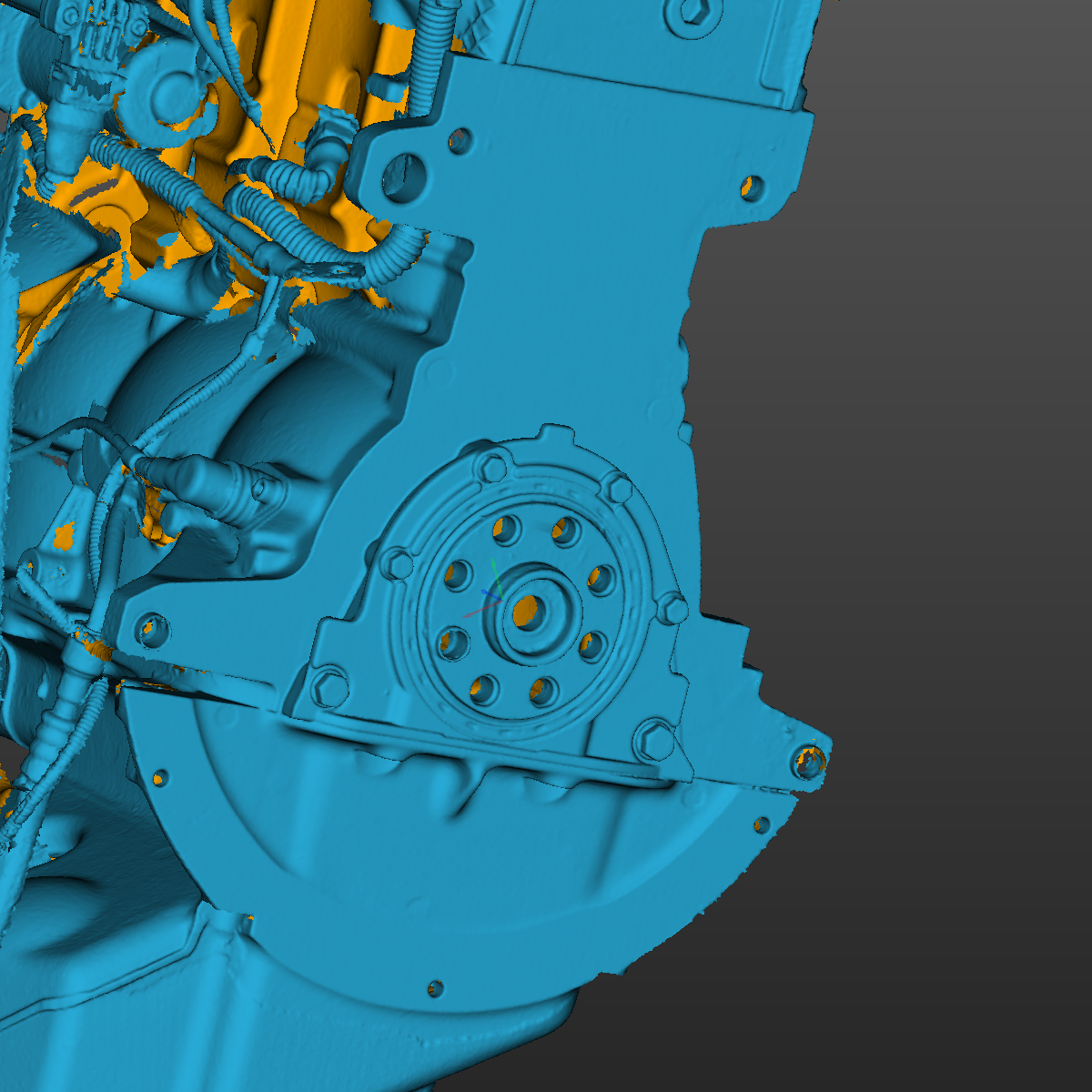 BMW E46 M3 S54 engine 3D Scan STL