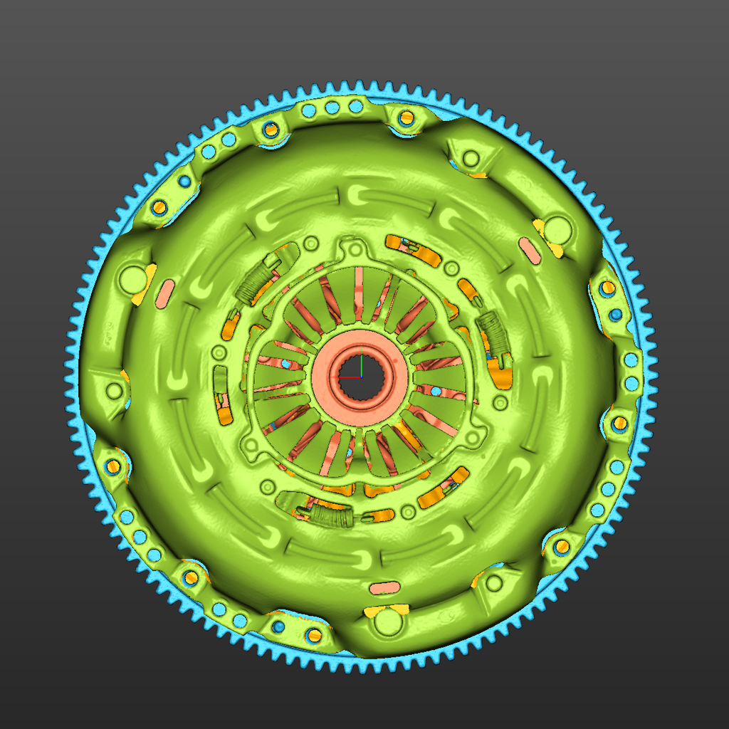 Nissan 350z Clutch Assembly 3D Scan STL