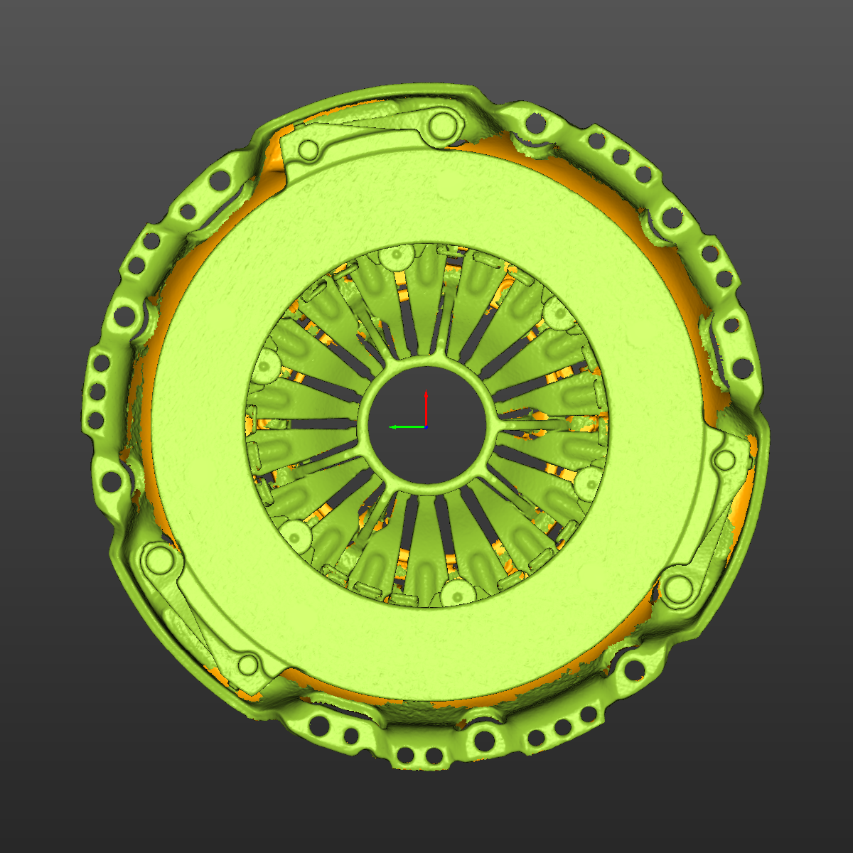Nissan 350z Clutch Assembly 3D Scan STL