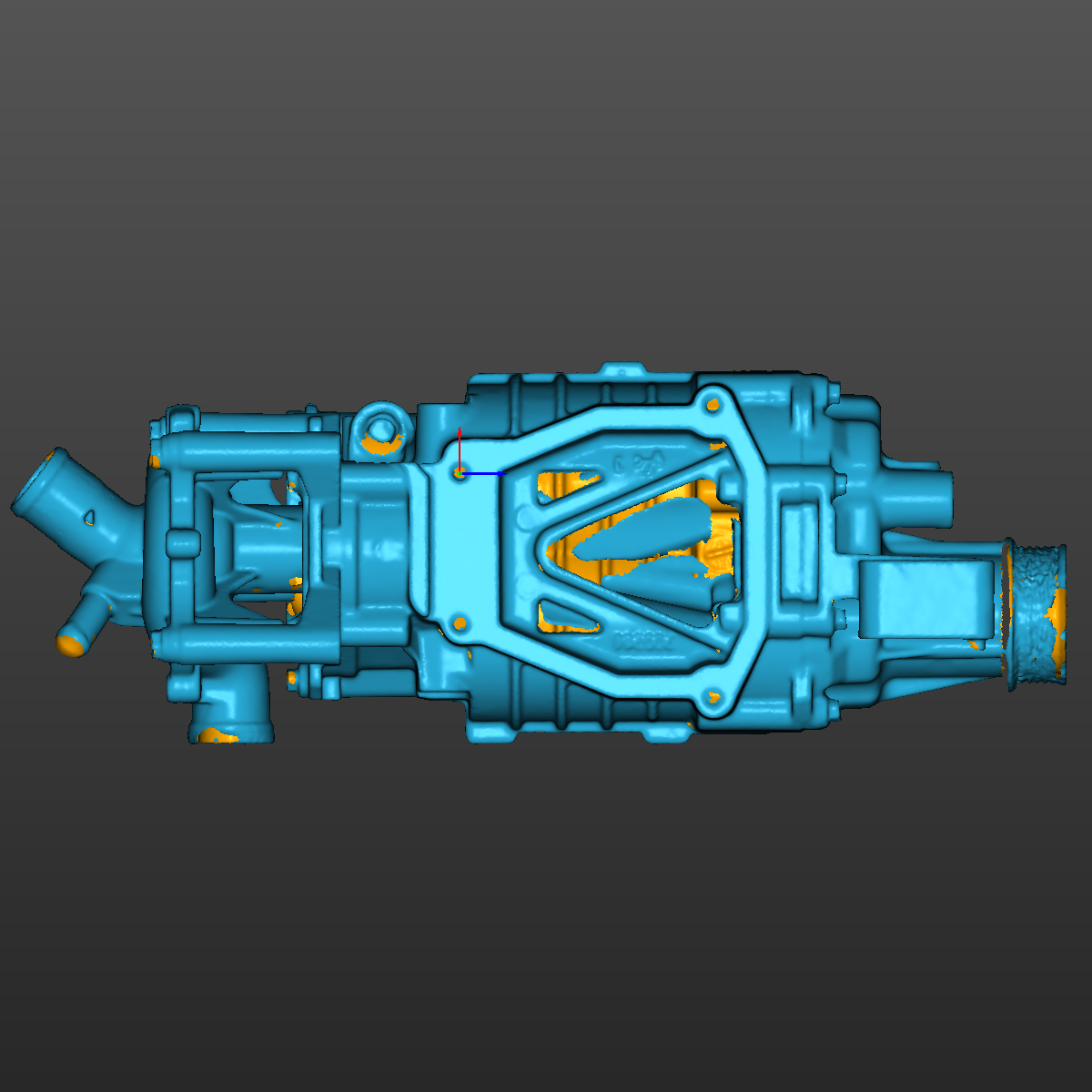 Mini Cooper S R53 Supercharger 3D Scan STL