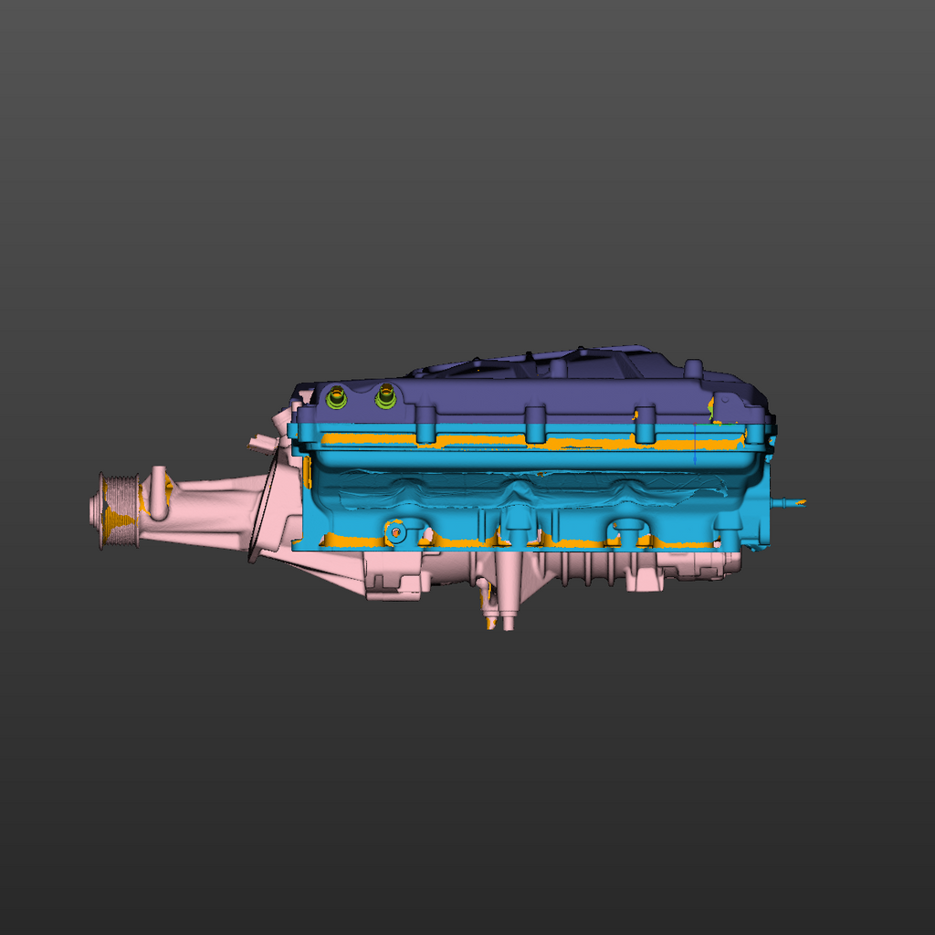 Range Rover Sport 5.0L Supercharger Intake Manifold 3D Scan STL