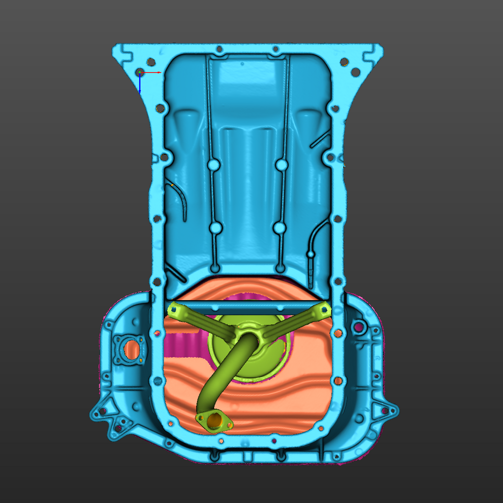 Lexus LS400 (1UZ-FE) Front Sump Oil Pan 3D Scan STL