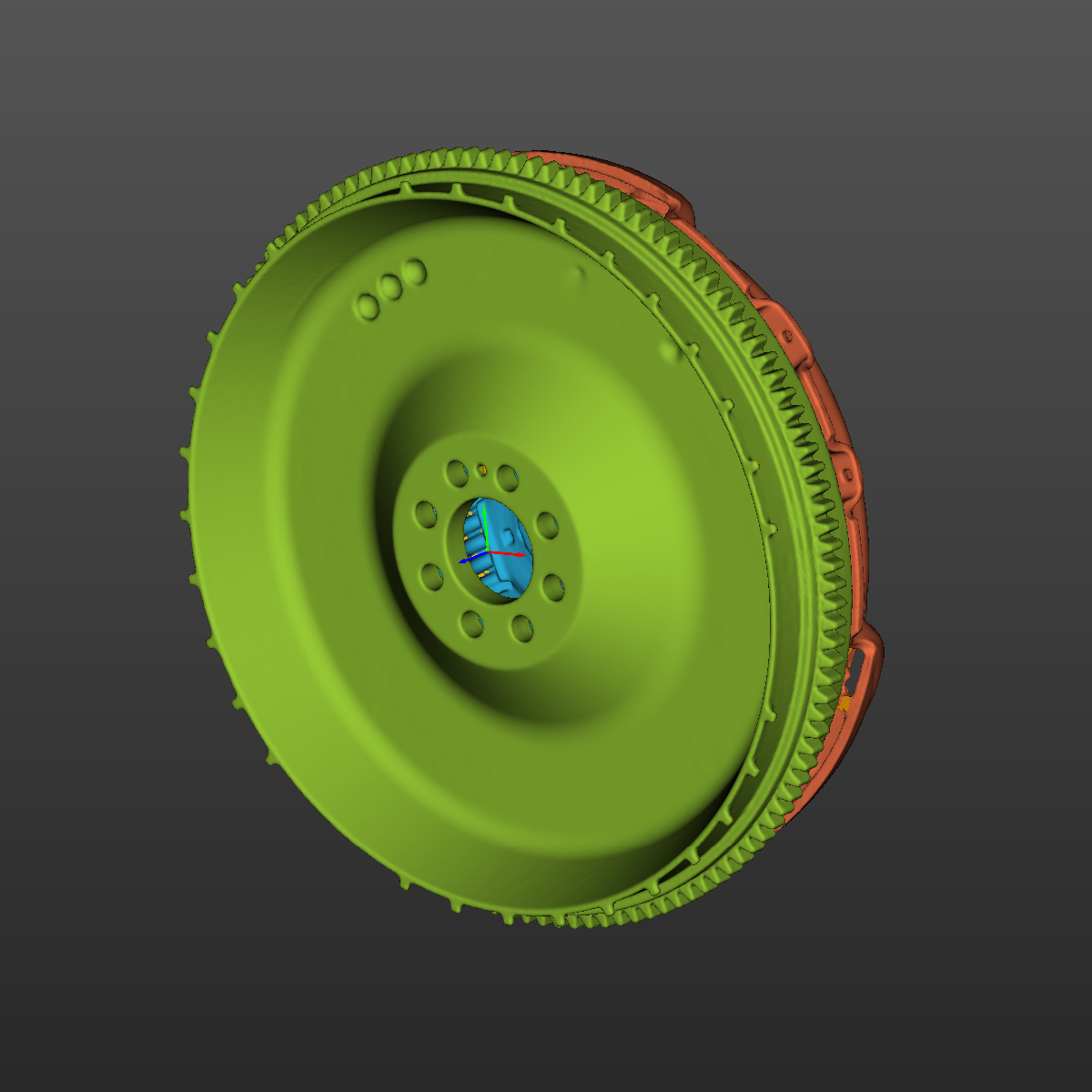 OEM Nissan 370Z 6-Speed Manual Clutch Assembly 3D Scan STL