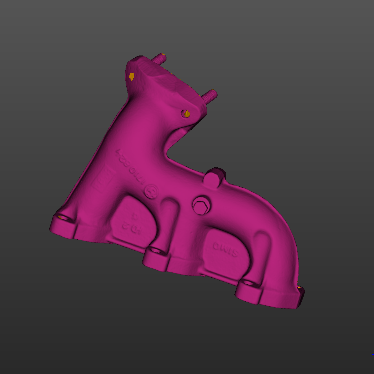 BMW E30(M20) Powertrain assembly 3D Scan STL