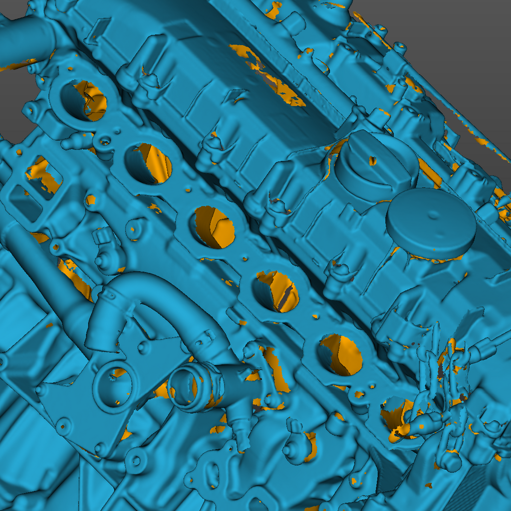 BMW G30 540i B58 Engine 3D Scan STL