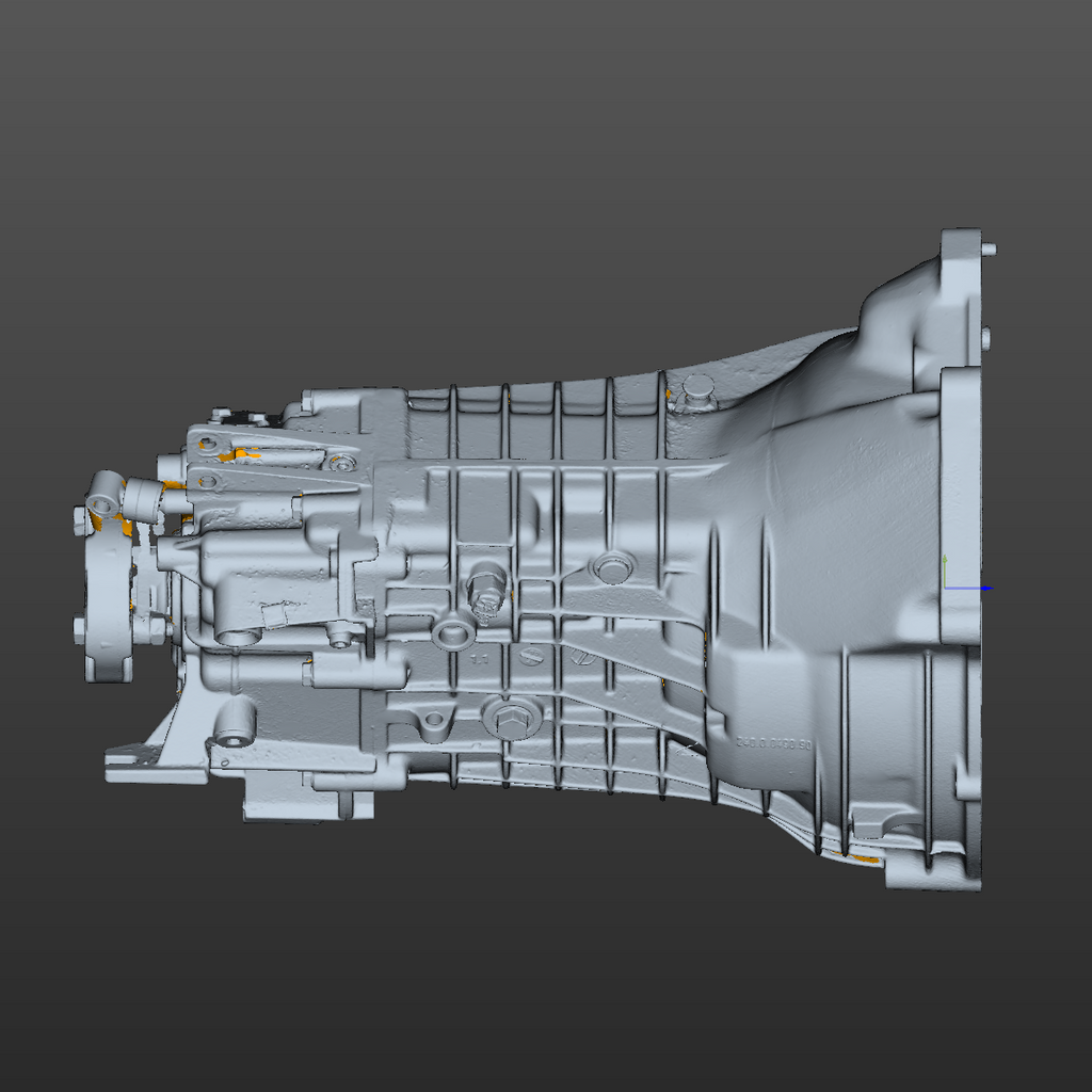 BMW E30 M42 powertrain assembly 3D Scan STL