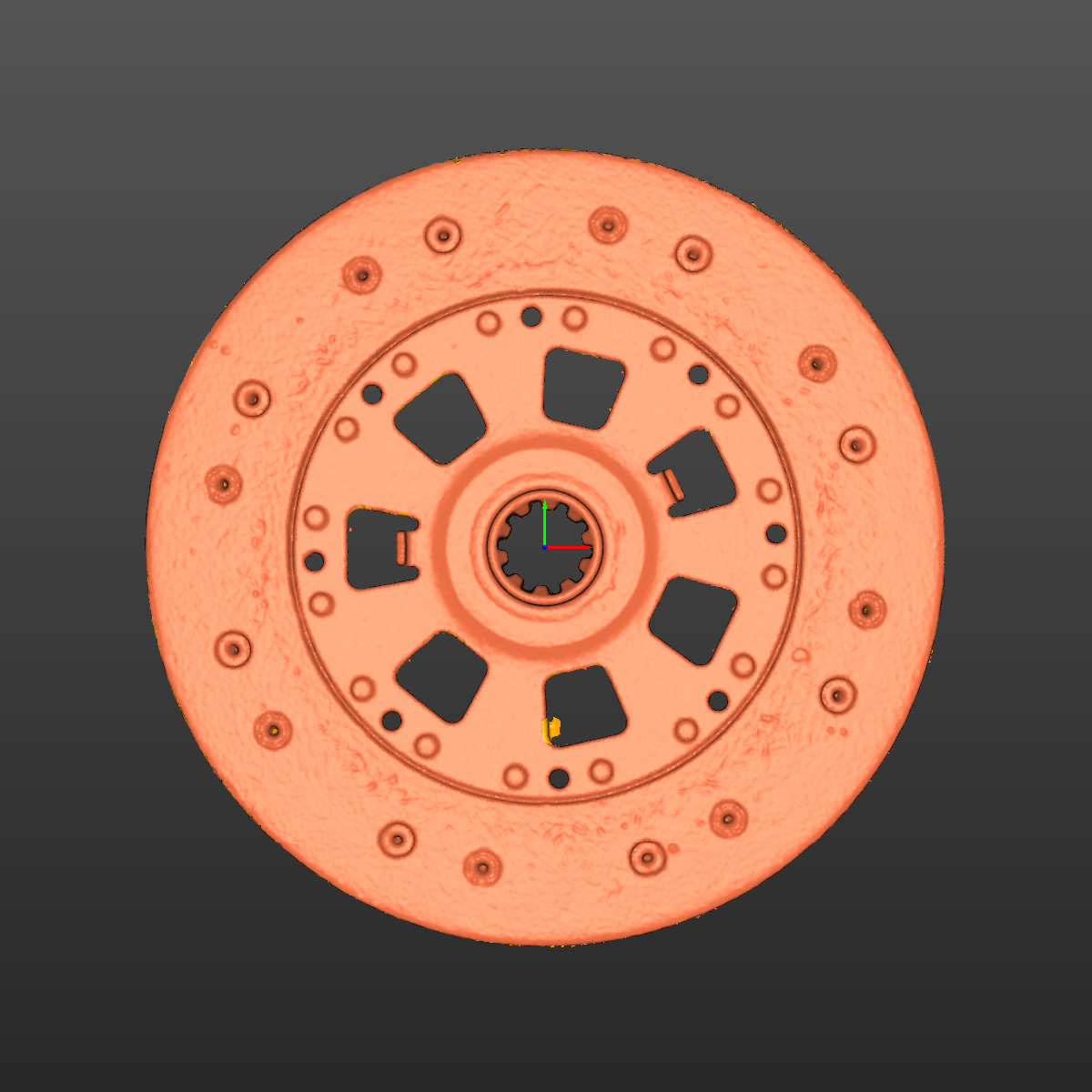 Bmw E36 M3(S52) Clutch assembly 3D Scan STL