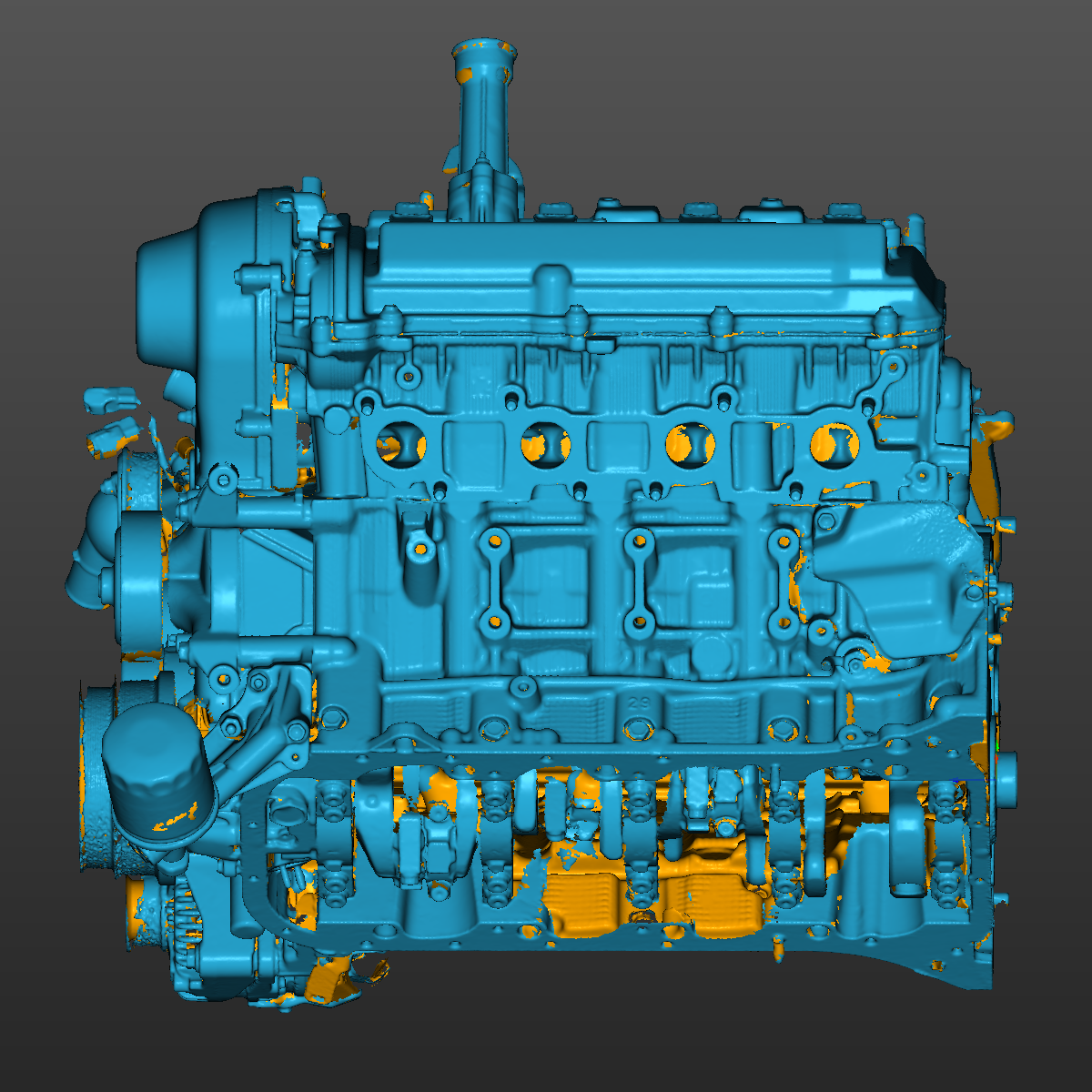 Lexus LS430 3UZ-FE VV-TI Engine 3D Scan STL