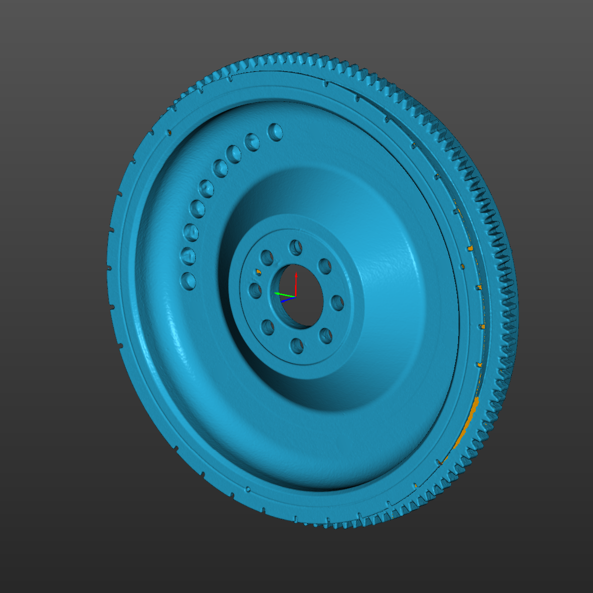 Nissan 350z Clutch Assembly 3D Scan STL