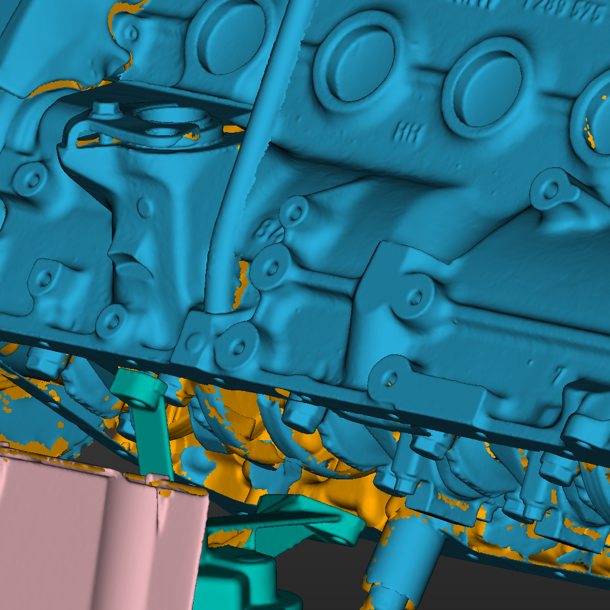 BMW E30 M20 engine 3D Scan STL