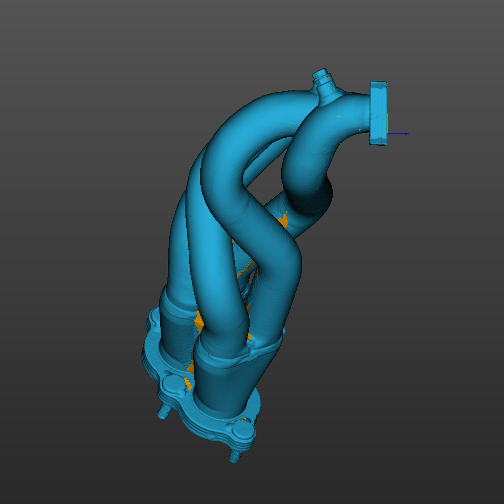 Bmw e30(M42) Exhaust Manifold 3D Scan STL