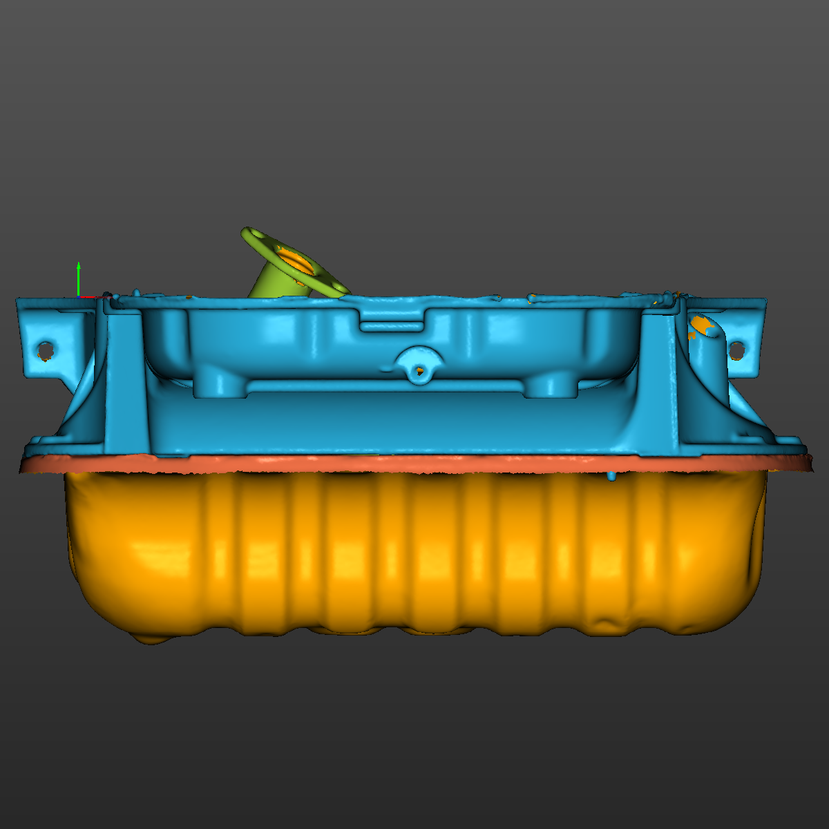 Lexus LS430 3UZ-FE VVT-i Rear Sump Oil Pan 3D Scan STL