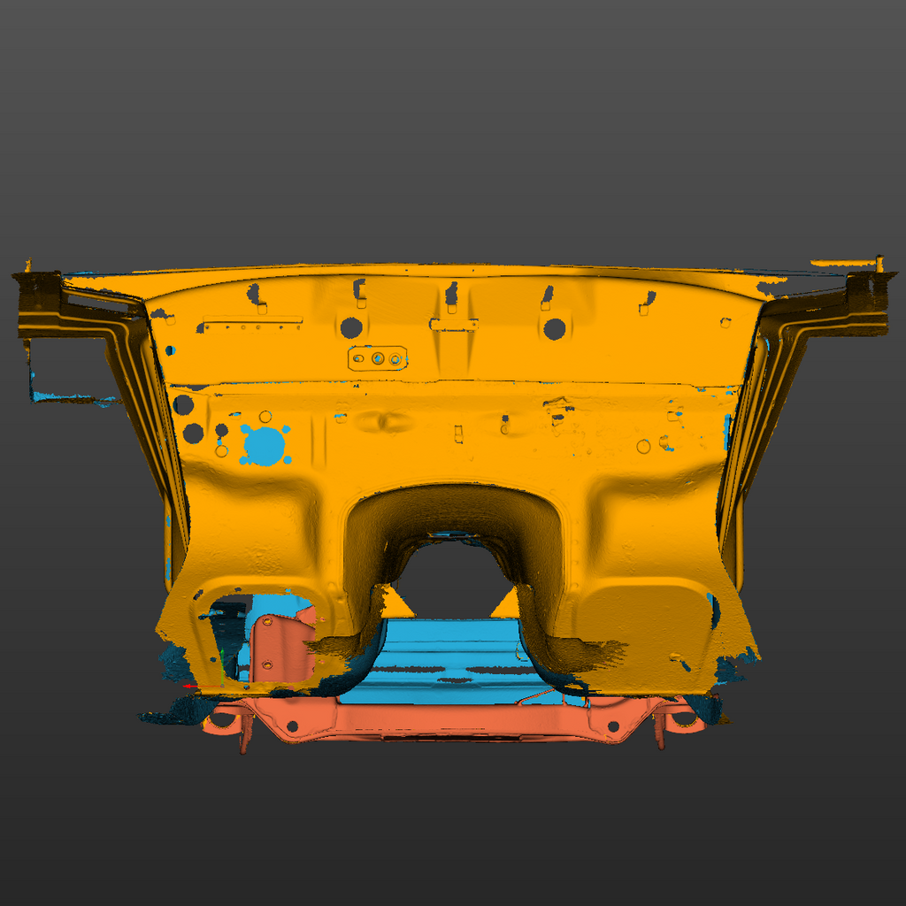 BMW 2002 (E10) Engine Bay 3D Scan STL
