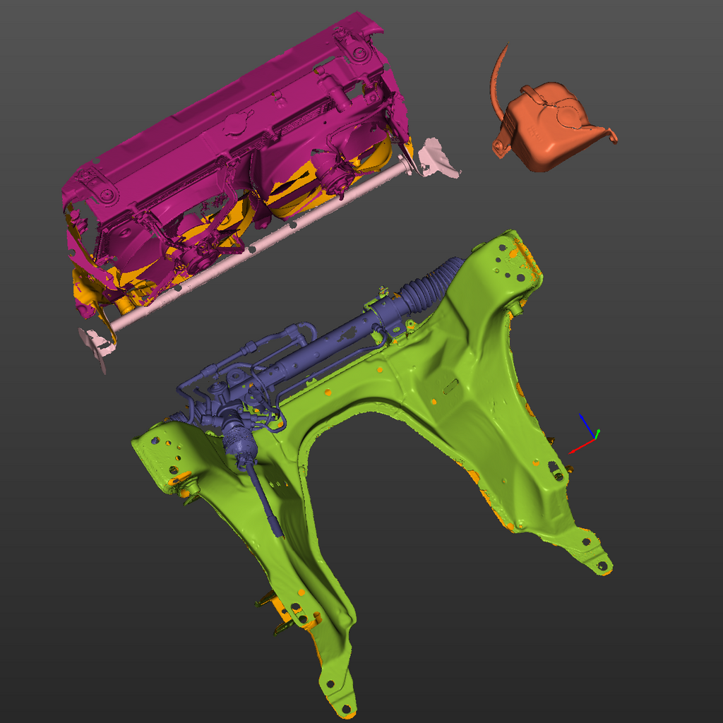 Mazda MX-5 Miata NB engine bay 3D Scan STL