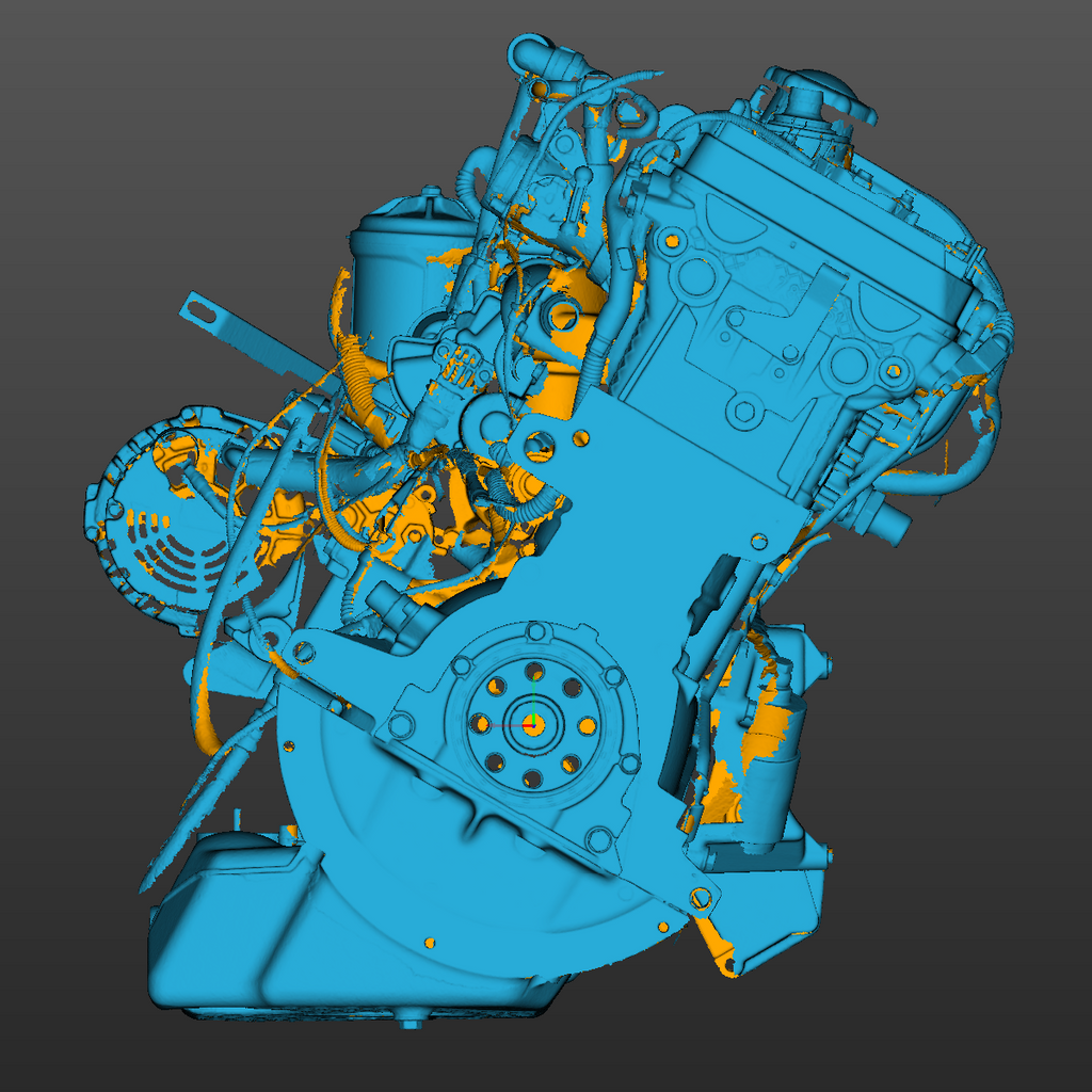 BMW E46 M3 S54 engine 3D Scan STL