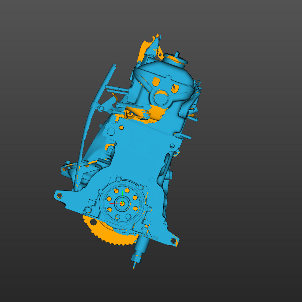 BMW E30(M20) Powertrain assembly 3D Scan STL