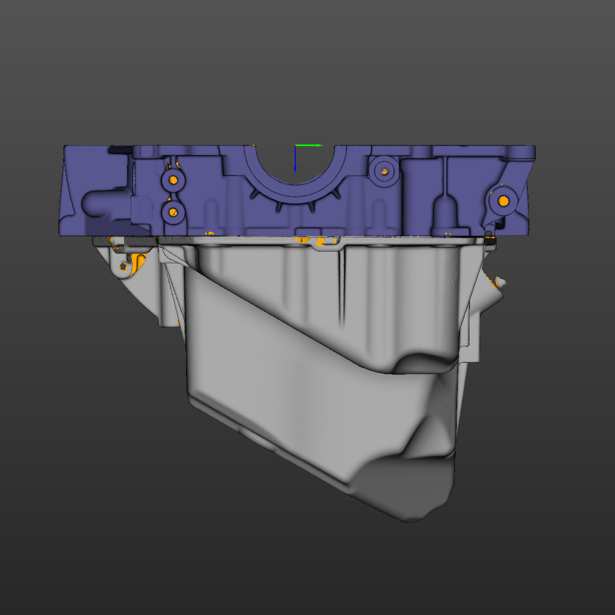 Bmw e9X Oil Pan (N52) 3D Scan STL