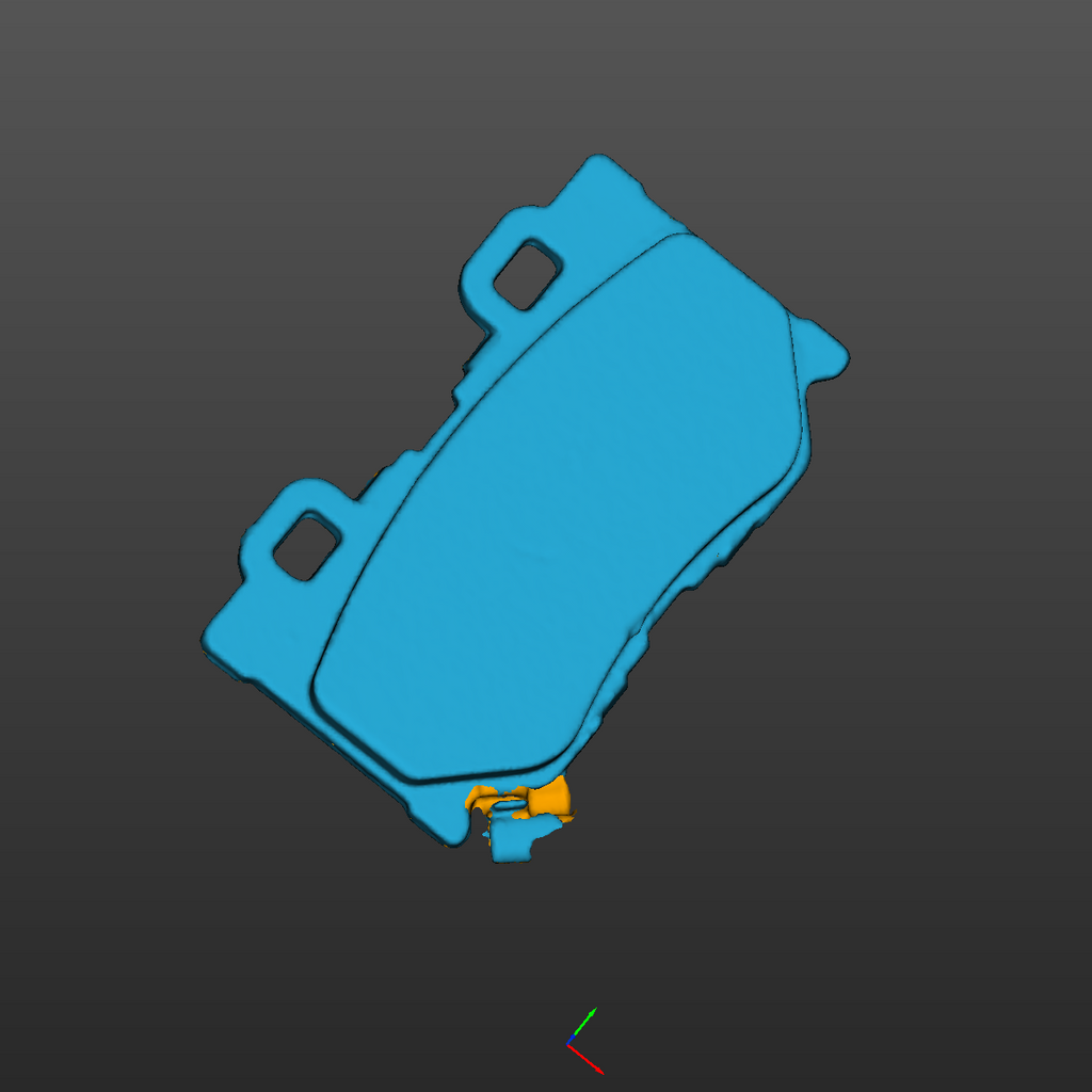 Nissan 370z Rear LH Brake Caliper 3D Scan STL