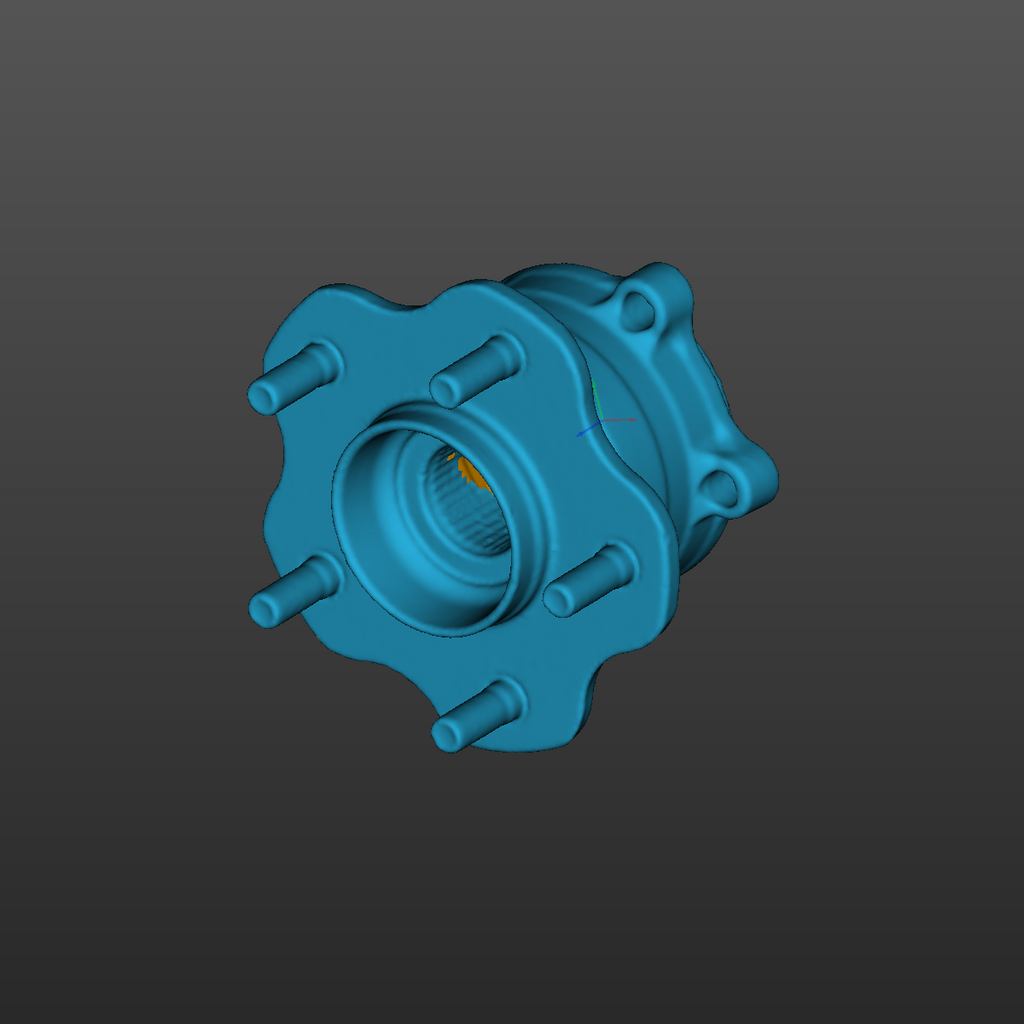 Nissan 370Z rear LH knuckle 3D Scan STL