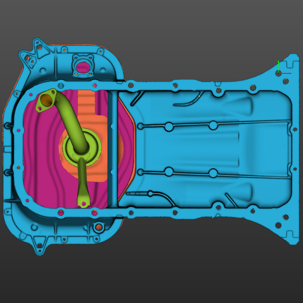 Lexus GS430 GS400 LS400(3UZ-FE VVTI 1UZ-FE VVTI) Front Sump Oil Pan 3D Scan STL