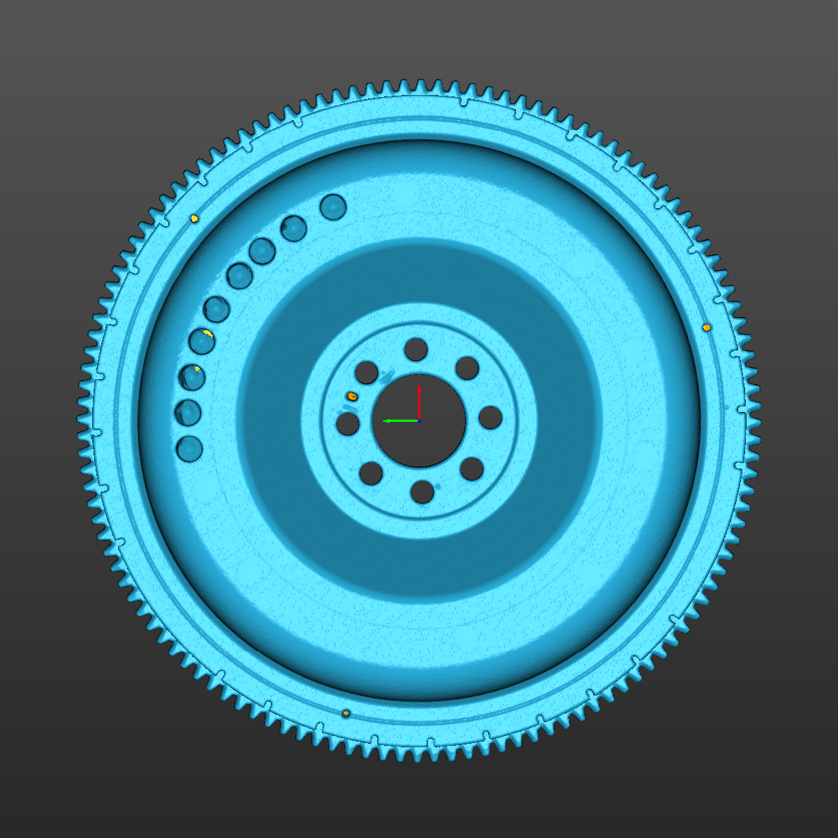 Nissan 350z Clutch Assembly 3D Scan STL