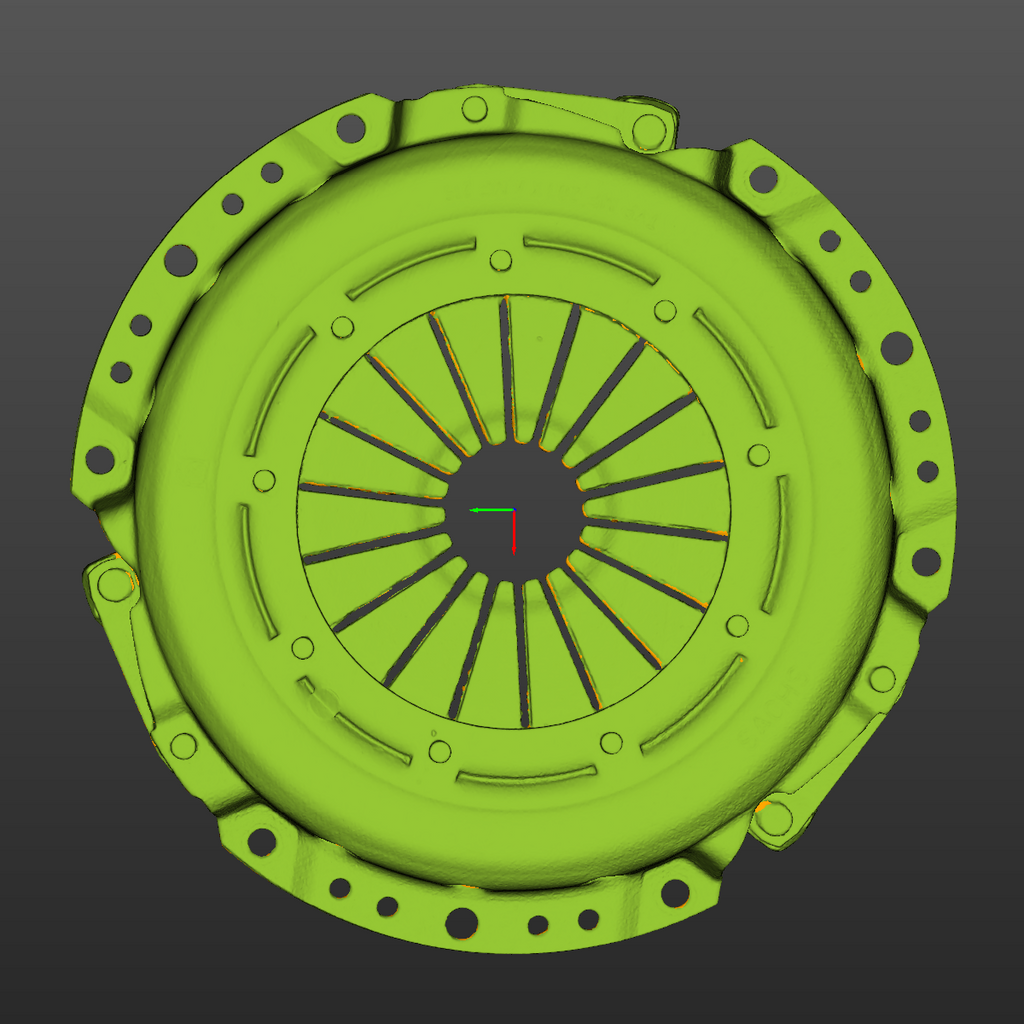 BMW E30(M42) clutch assembly 3D Scan STL