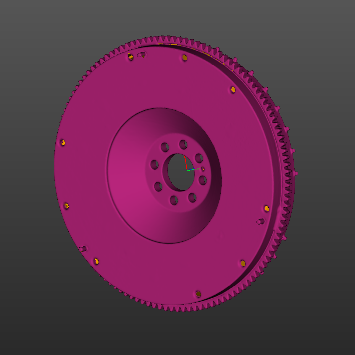 Nissan 370Z 6-speed manual transmission 3D Scan STL