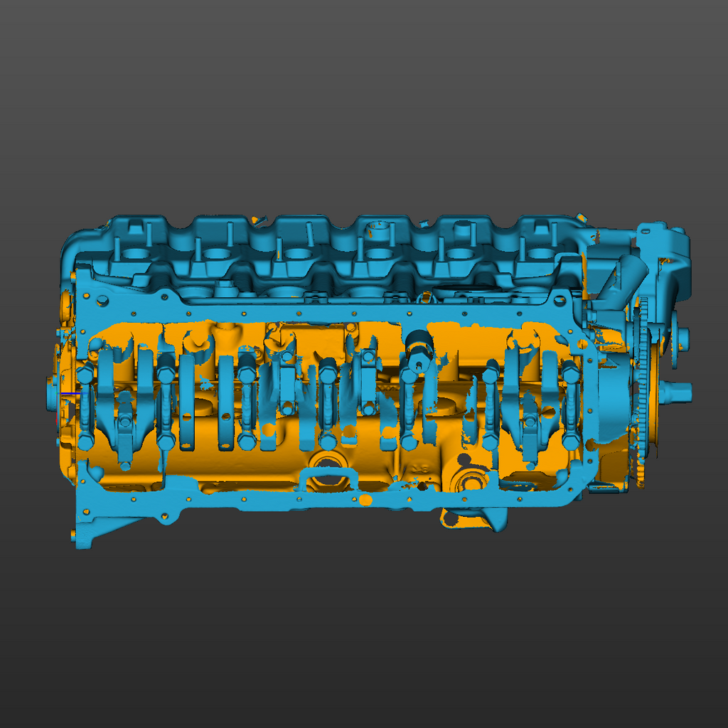 BMW E30(M20) Powertrain assembly 3D Scan STL