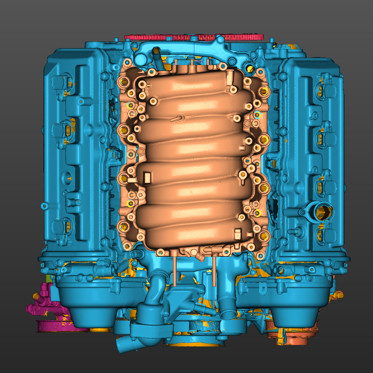 Lexus LS430 3UZ-FE VV-TI Engine 3D Scan STL