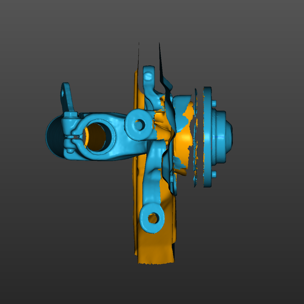 Bmw E46 M3 Front RH Knuckle 3D Scan STL