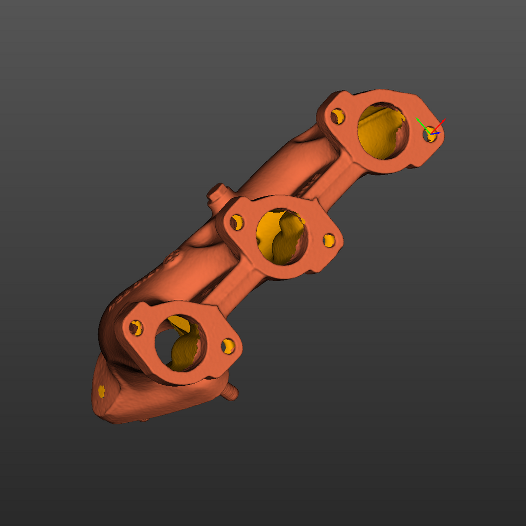 Bmw e30(M20) Exhaust Manifold 3D Scan STL