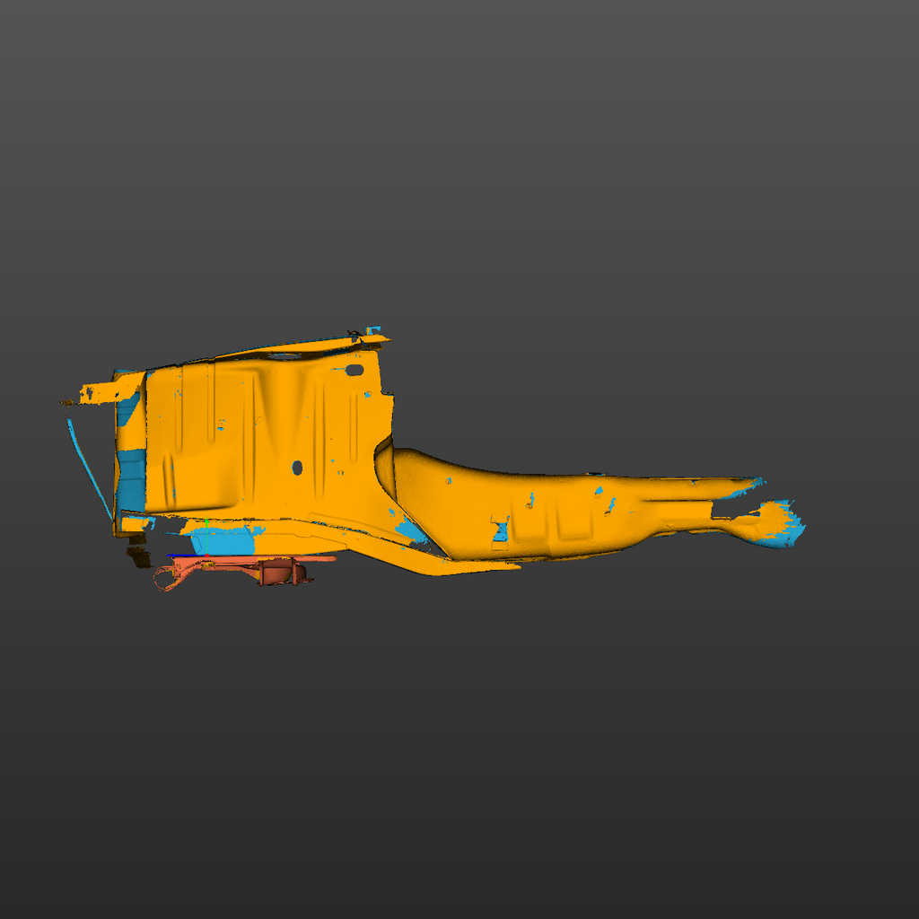 BMW 2002 (E10) Engine Bay 3D Scan STL