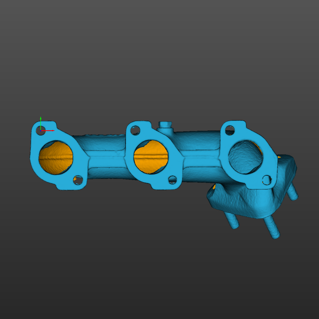 Bmw e30(M20) Exhaust Manifold 3D Scan STL