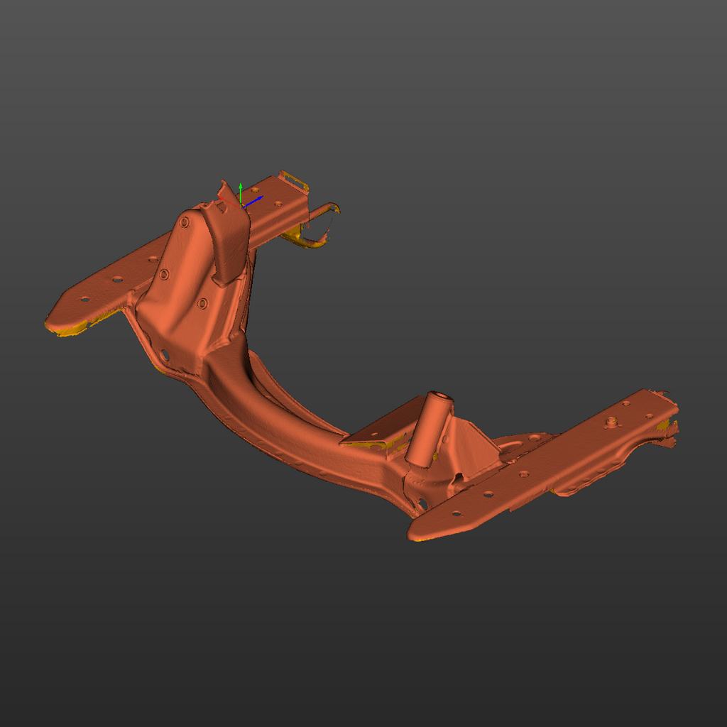 BMW 2002 (E10) Engine Bay 3D Scan STL