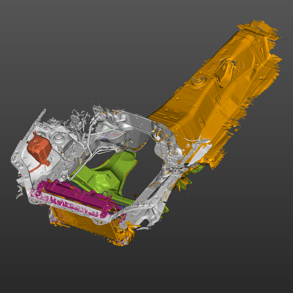 Mazda MX-5 Miata NB engine bay 3D Scan STL